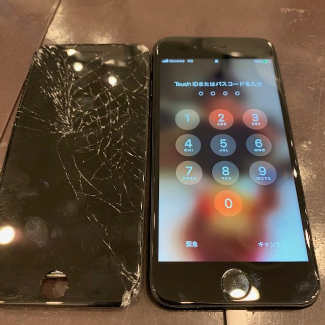【iPhone6 ｜画面割れ修理】画面割れも即日対応しております！iPhone修理は予約不要、年内に修理可能な当店をご利用くださいませ。
