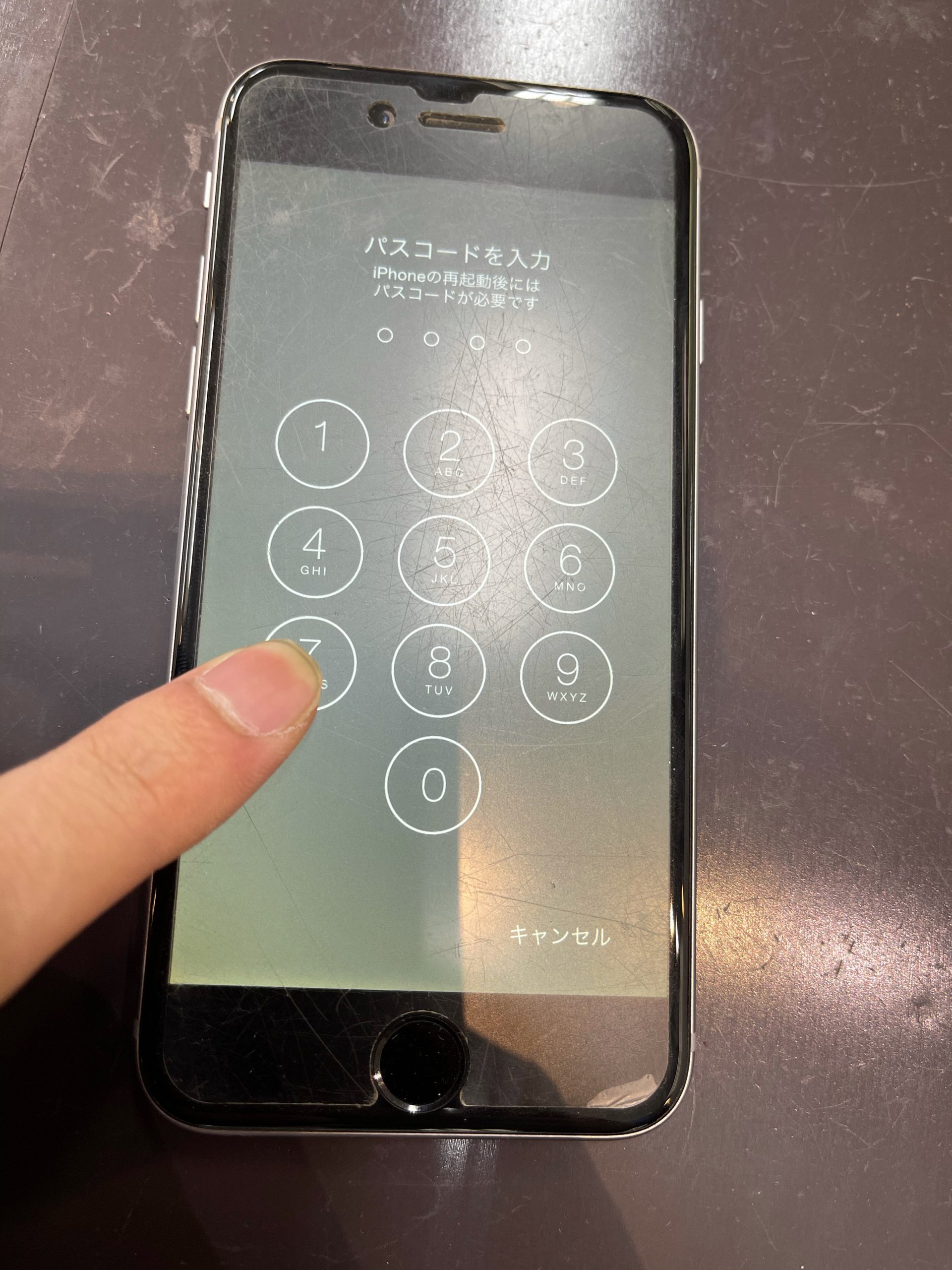 【iPhone6】画面タッチ反応がないです。〈大川市よりご来店〉