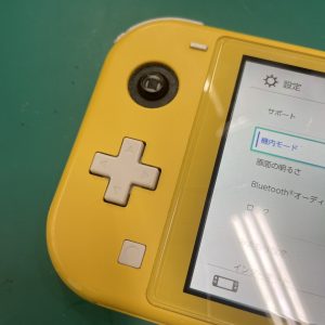 SwitchLite　スティック交換修理　佐賀