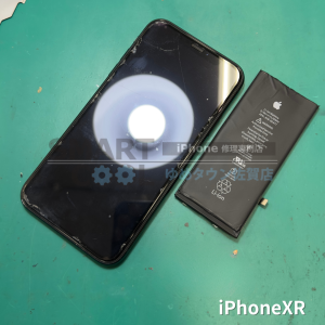 iPhoneXRバッテリー交換