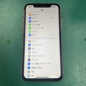 iPhone11　バッテリー交換