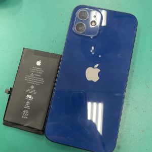 iPhone12バッテリー交換修理