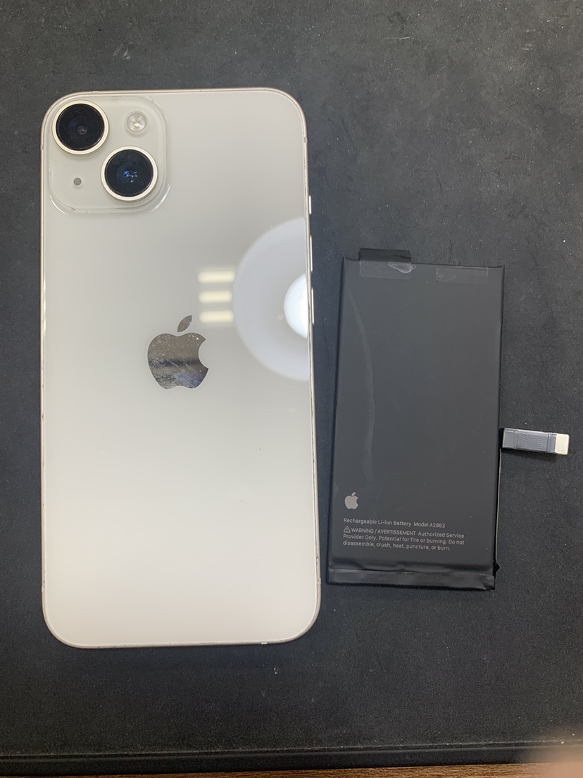 iPhone14　バッテリー交換【佐賀市より来店】